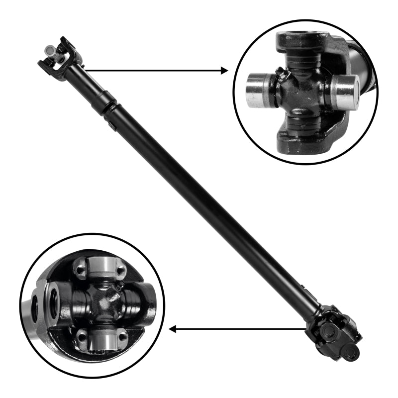 USA Standard Front Driveshaft for Jeep Wrangler 38-1/4in Center to Center Driveshafts Yukon Gear & Axle