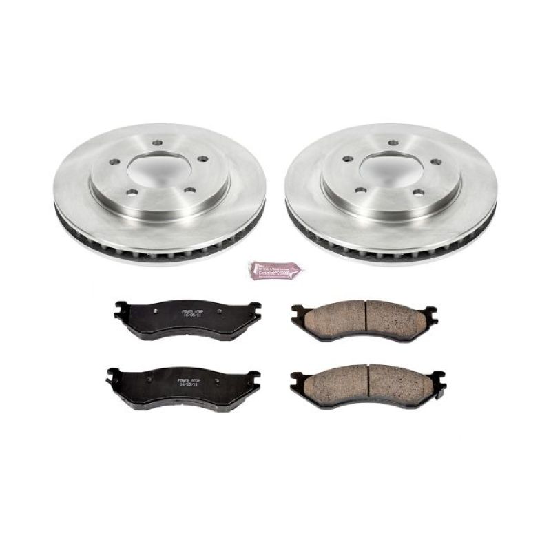 Power Stop 97-02 Ford Expedition Front Autospecialty Brake Kit Brake Kits - OE PowerStop