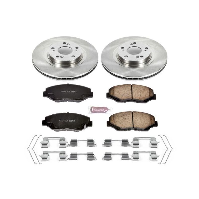 Power Stop 13-15 Acura ILX Front Autospecialty Brake Kit Brake Kits - OE PowerStop