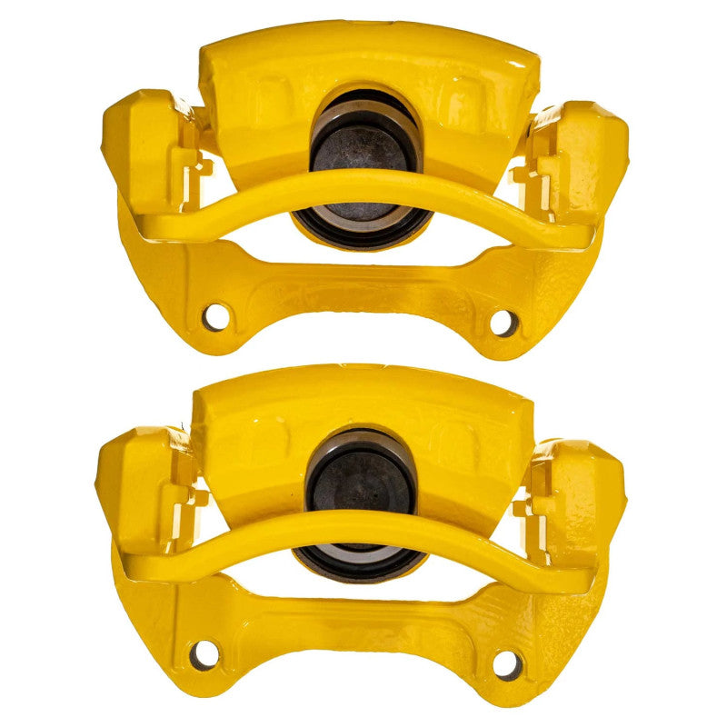 Power Stop 2011 Saab 9-5 Front Yellow Caliper w/Bracket (Pair) Brake Calipers - Perf PowerStop