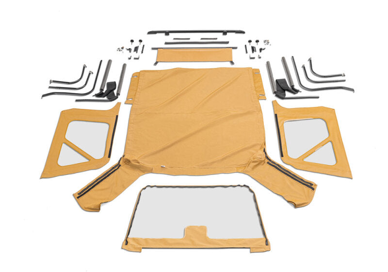 Rampage 1997-2006 Jeep Wrangler(TJ) Complete Top - Spice Denim Soft Tops Rampage