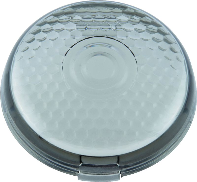 Bikers Choice Replacement Honeycomb Smoke Lens For LED Bullet Turn Signal Lights Corner Bikers Choice