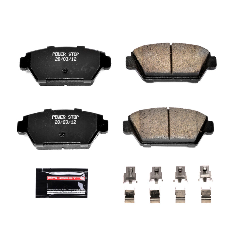 Power Stop 90-94 Eagle Talon Rear Z23 Evolution Sport Brake Pads w/Hardware Brake Pads - Performance PowerStop