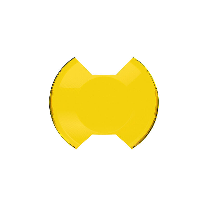 KC HiLiTES SlimLite 8in. LED Light Shield SAE Driving (Shield Only) - Selective Yellow Light Covers and Guards KC HiLiTES