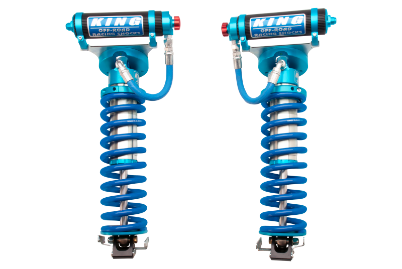 King Shocks 2005+ Ford F-250 4WD Front 3.0 Dia Remote Res Coilover Conv w/Adjuster (Pair) Coilovers King Shocks