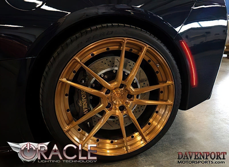 Oracle Chevrolet Corvette C7 Concept Sidemarker Set - Tinted - No Paint Light Strip LED ORACLE Lighting