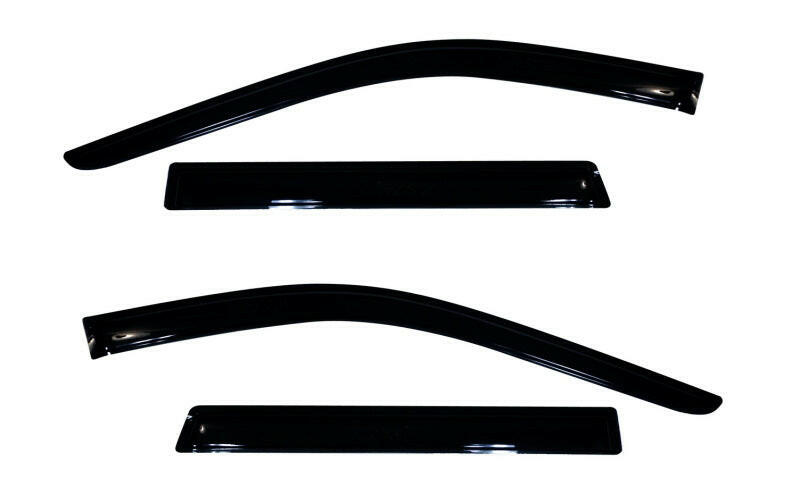 AVS 11-18 Jeep Grand Cherokee Ventvisor Outside Mount Window Deflectors 4pc - Smoke Wind Deflectors AVS