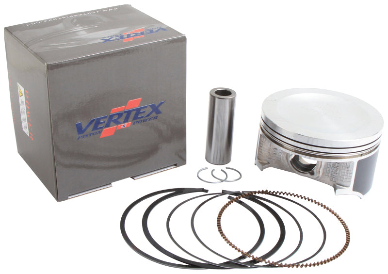Vertex Piston 09-13 Honda MUV 700 Big Red 700cc Cast Replica Piston Kit Piston Sets - Powersports Vertex Pistons