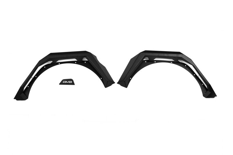 DV8 Offroad 18-25 Jeep Wrangler JL Armor Fender Flares Fenders DV8 Offroad