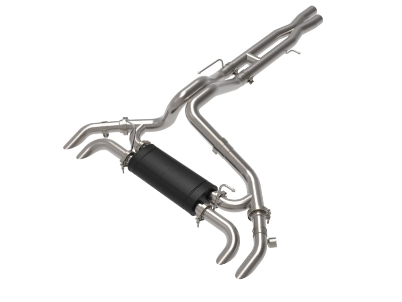 aFe 21-22 Jeep Wrangler JL Vulcan Series Stainless Steel Cat-Back Exhaust System Catback aFe