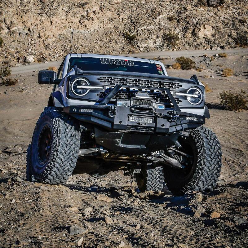Westin 21-25 Ford Bronco (Excl. Sport) XTS Angular Bull Bar - Tex. Blk Bull Bars Westin