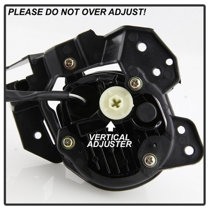 Spyder 17-18 Mazda 3 OEM Style Full LED Fog Light w/Switch - Clear (FL-MM32017-LED-C) Fog Lights SPYDER