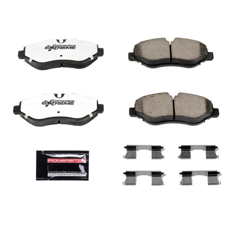 Power Stop 07-09 Dodge Sprinter 2500 Front Z36 Truck & Tow Brake Pads w/Hardware Brake Pads - Performance PowerStop