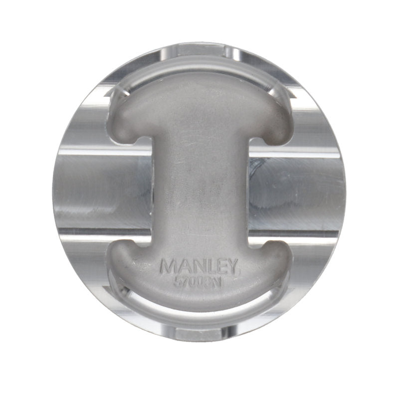 Manley 4.6L Ford Modular (2/4 Valve) 3.552in Bore 1.2in CD 11cc Dish Pistons - Set of 8 Piston Sets - Forged - 8cyl Manley Performance