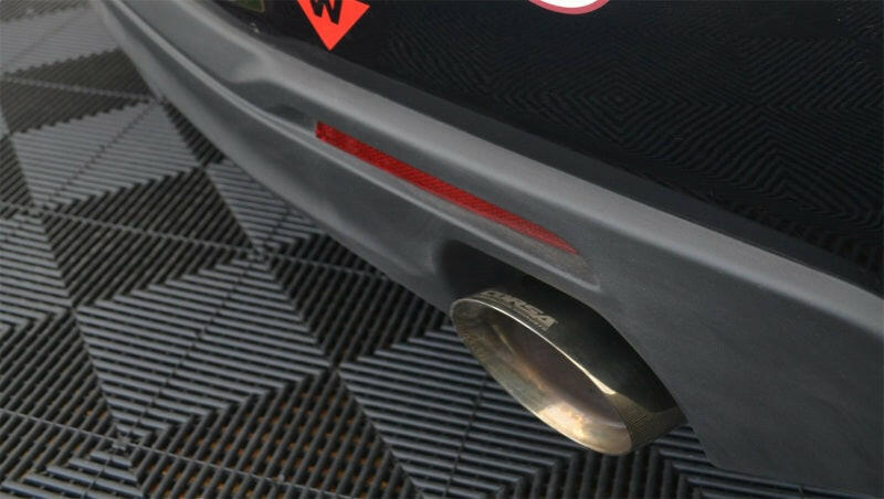 Corsa 16-18 Chevy Camaro SS 6.2L Xtreme 2.75in Cat-Back Dual Rear Exit w/ Single 4.5in Polis Catback CORSA Performance