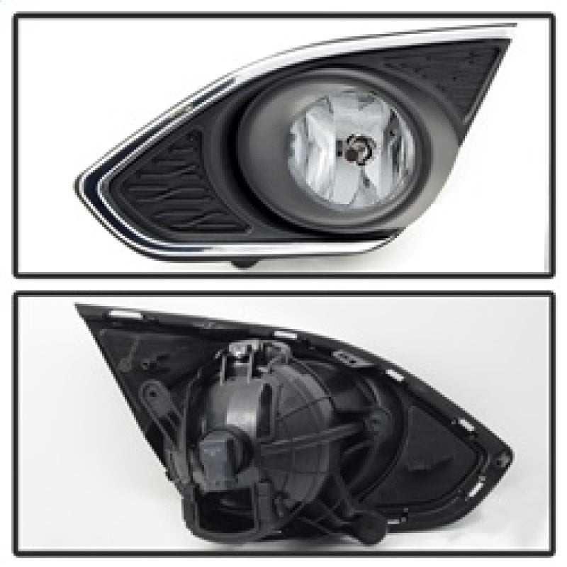 Spyder Chevy Spark 2013-2015 OEM Fog Light W/Universal Switch- Clear FL-CSPA2013-C Fog Lights SPYDER