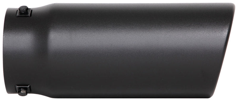 Spectre Exhaust Tip 4-1/2in. OD / Slant - Black Tips Spectre