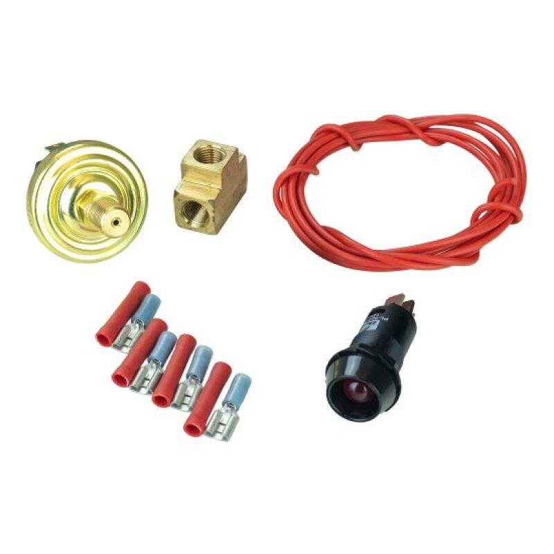 Moroso Adjustable 0-10 PSI LED Oil Pressure Warning Light Kit Gauges Moroso