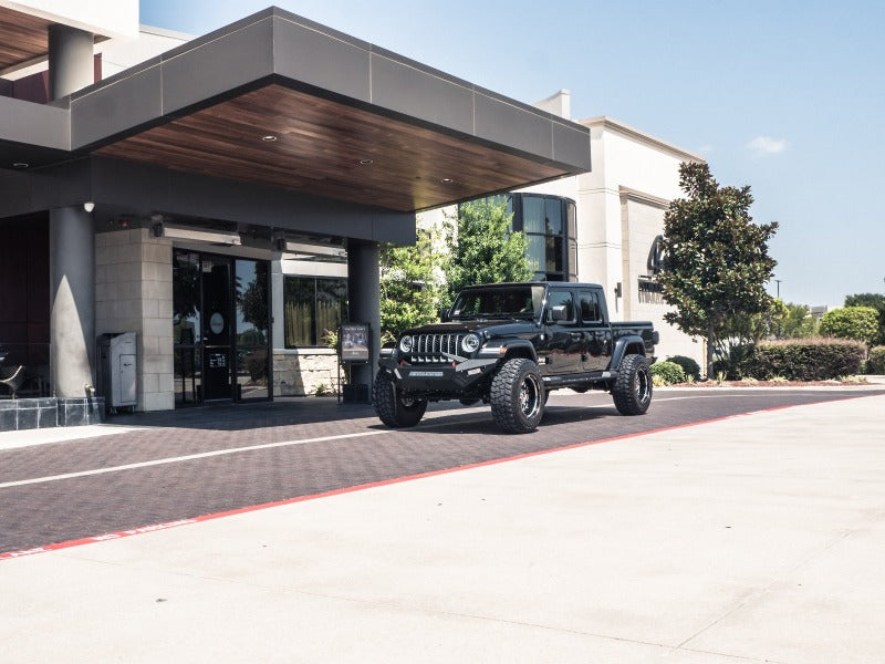 Road Armor 18-20 Jeep Wrangler JL SPARTAN Bolt-On Front Bumper Skid Plate Guard - Tex Blk Bumpers - Steel Road Armor