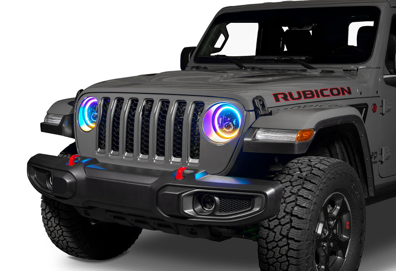 Oracle Jeep Wrangler JL/Gladiator JT 7in. High Powered LED Headlights (Pair) - Dynamic Headlights ORACLE Lighting