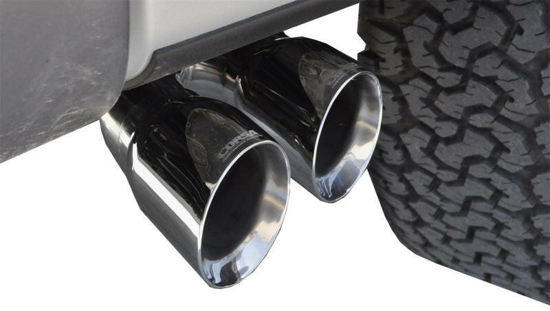 Corsa 2011-14 Ford F-150 Raptor 6.2L V8 133in Wheelbase Xtreme Cat-Back Resonator Delete Kit Exhaust Resonators CORSA Performance