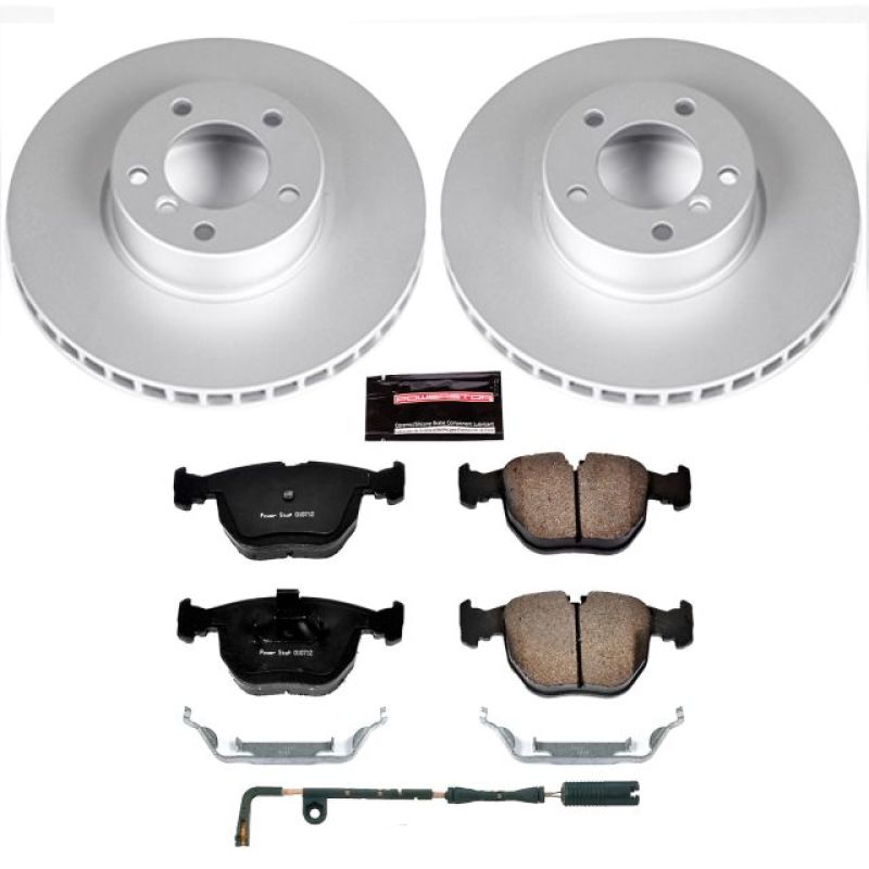 Power Stop 01-03 BMW 530i Front Z23 Evolution Sport Coated Brake Kit Brake Kits - Performance D&S PowerStop
