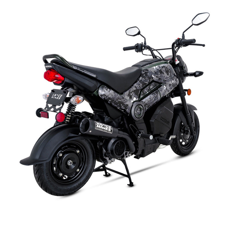 Vance & Hines HONDA 17-22 Navi Upswp Exh Black Slip-On Exhaust Motorcycle Slip-On Vance and Hines