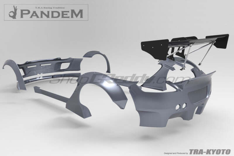GReddy Pandem RB 09-12 Porsche Cayman Complete Wide Body Aero Kit WITH WING (Special Order) Body Kits GReddy