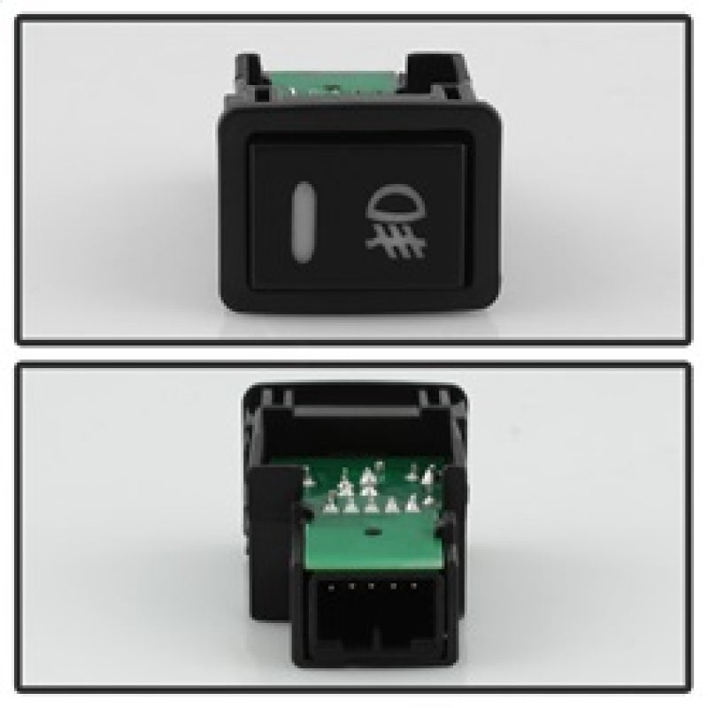 Spyder 17-18 Nissan Rogue (Will Not Fit Sport Models) OEM Fog Lights w/Switch - Clear (FL-NR2017-C) Fog Lights SPYDER