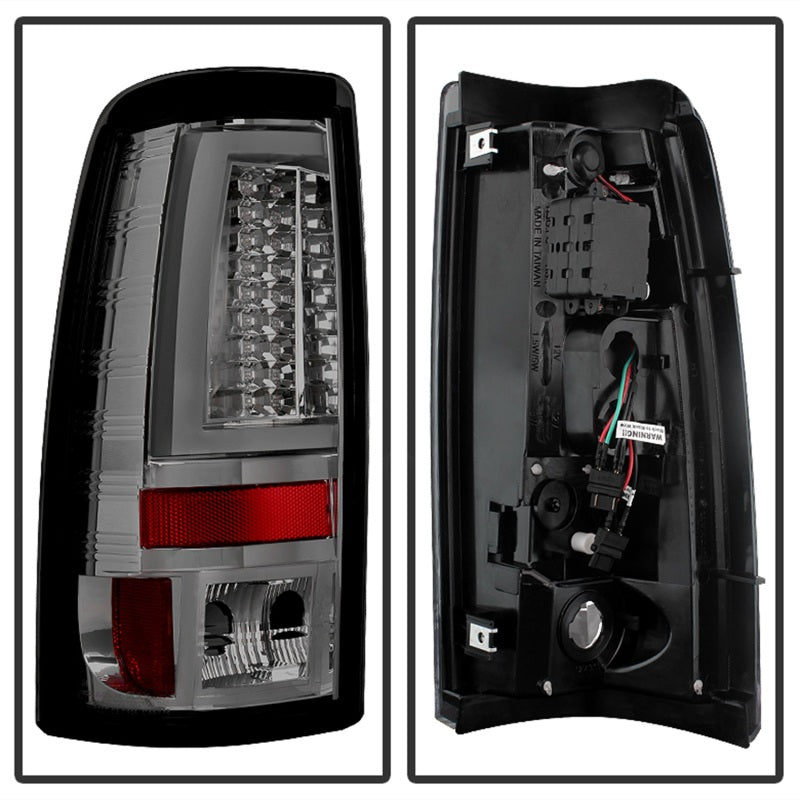 Spyder Chevy Silverado 1500/2500 99-02 Version 2 LED Tail Lights - Smoke ALT-YD-CS99V2-LED-SM Tail Lights SPYDER