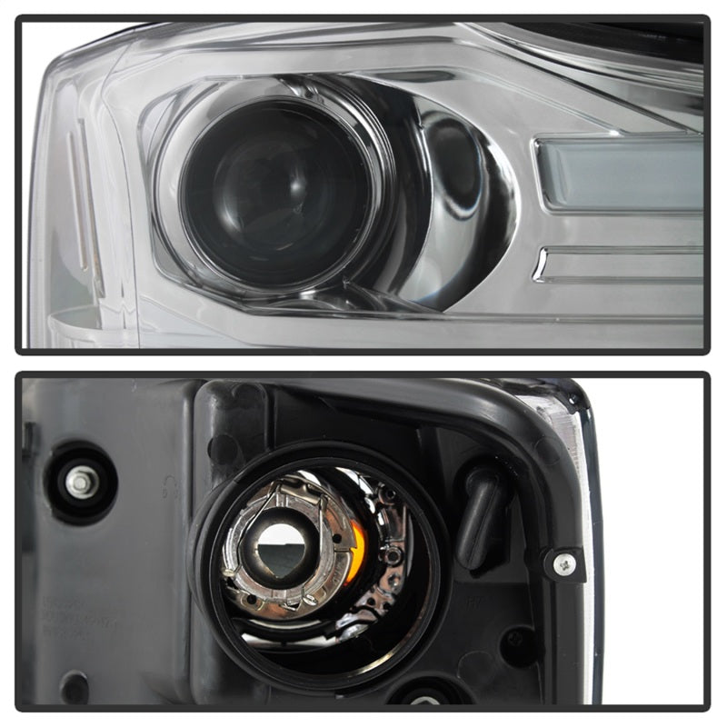 Spyder 04-15 Nissan Titan / 04-07 Nissan Armada V2 Projector Headlights - Chrome PRO-YD-NTI04-DRL-C Headlights SPYDER