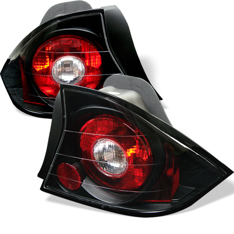 Spyder Honda Civic 01-03 2Dr Euro Style Tail Lights Black ALT-YD-HC01-2D-BK Tail Lights SPYDER