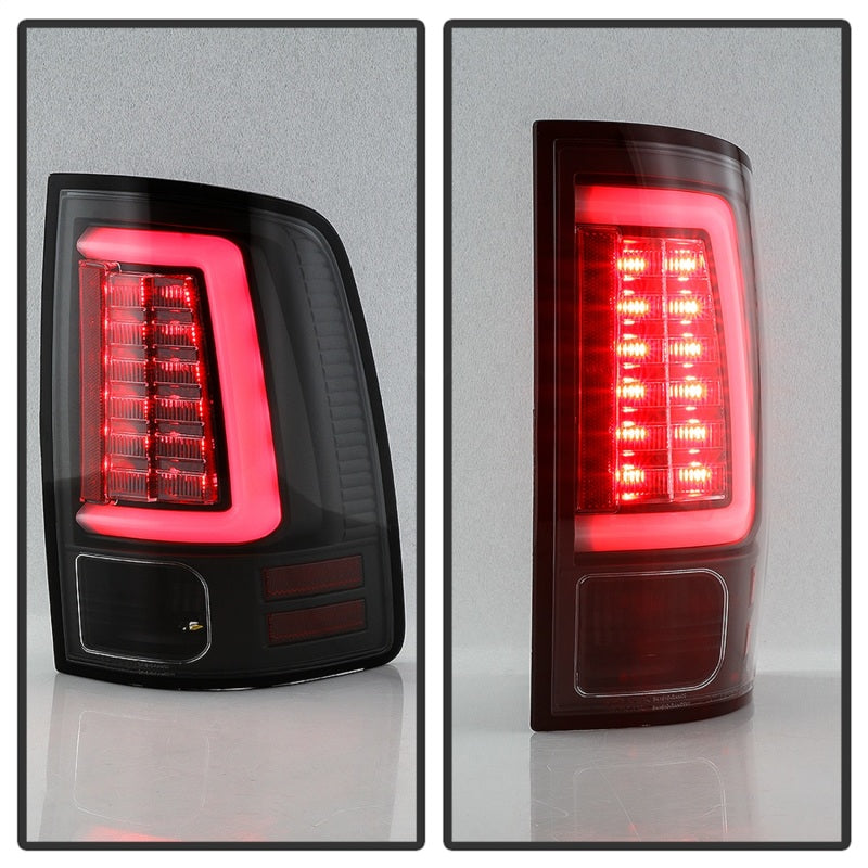 Spyder Dodge Ram 09-18 LED Tail Lights - All Black ALT-YD-DRAM09V2-LED-BKV2 (Incandescent Only) Tail Lights SPYDER