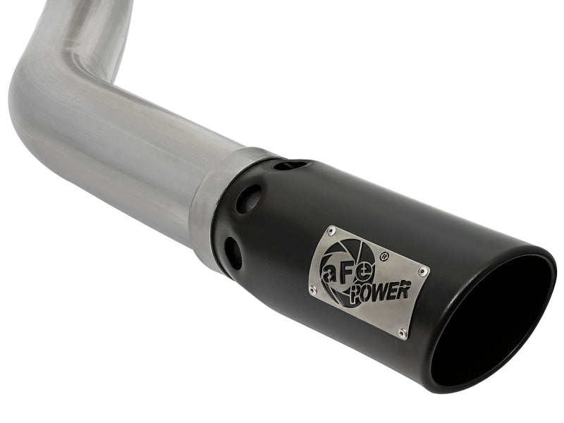 aFe Large Bore-HD DPF-Back Exhaust System Dodge Diesel Trucks 07.5-12 L6-6.7L (td) DPF Back aFe