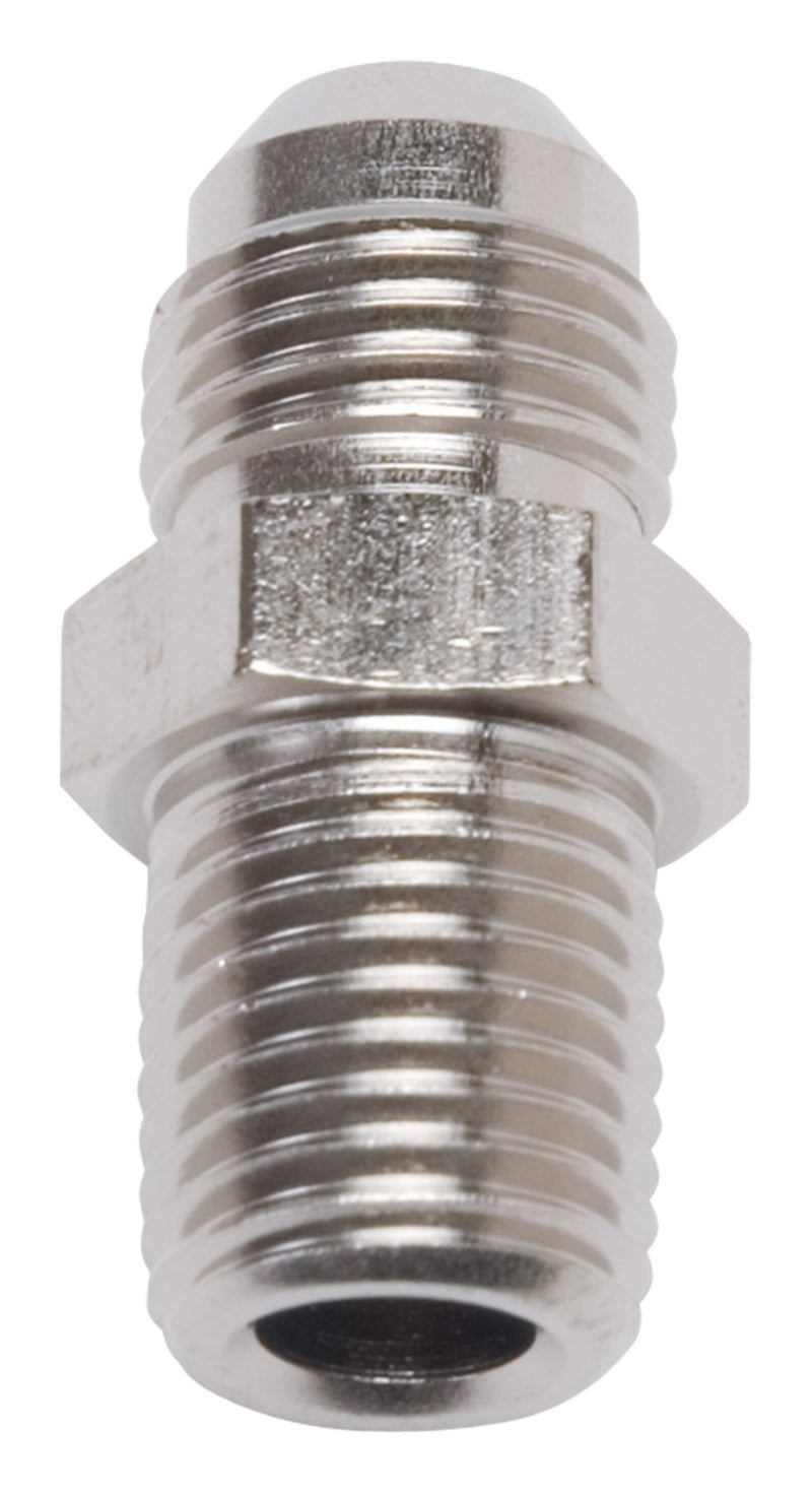 Russell Performance -8 AN to 1/4in NPT Straight Flare to Pipe (Endura) Fittings Russell