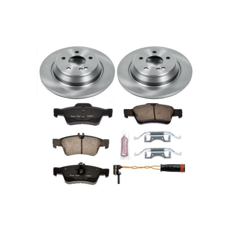 Power Stop 03-06 Mercedes-Benz CL500 Rear Autospecialty Brake Kit Brake Kits - OE PowerStop