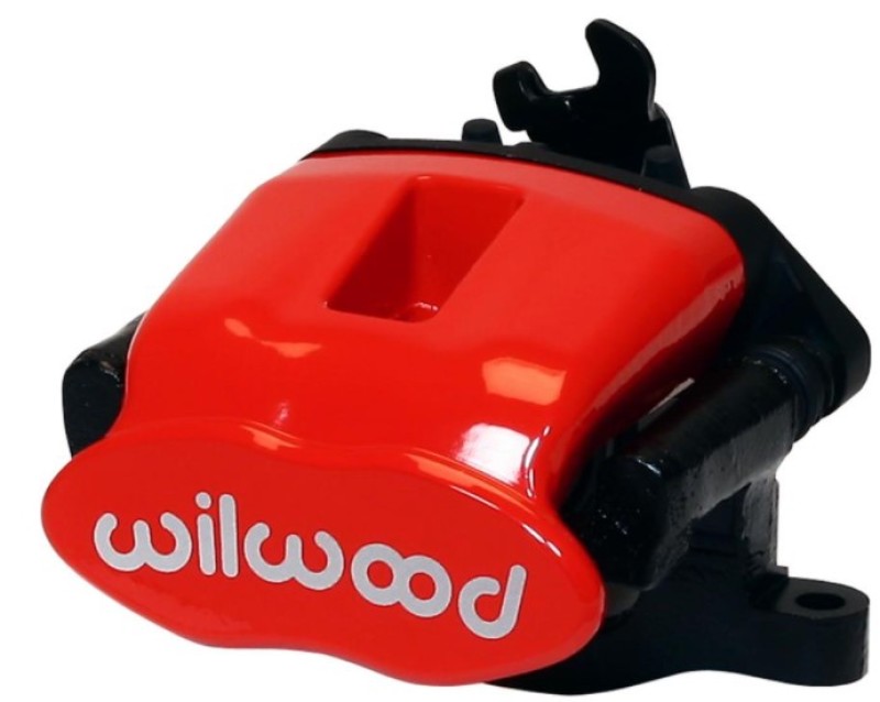 Wilwood Caliper-Combination Parking Brake-Pos 13-R/H-Red 41mm piston .81in Disc Brake Calipers - Perf Wilwood