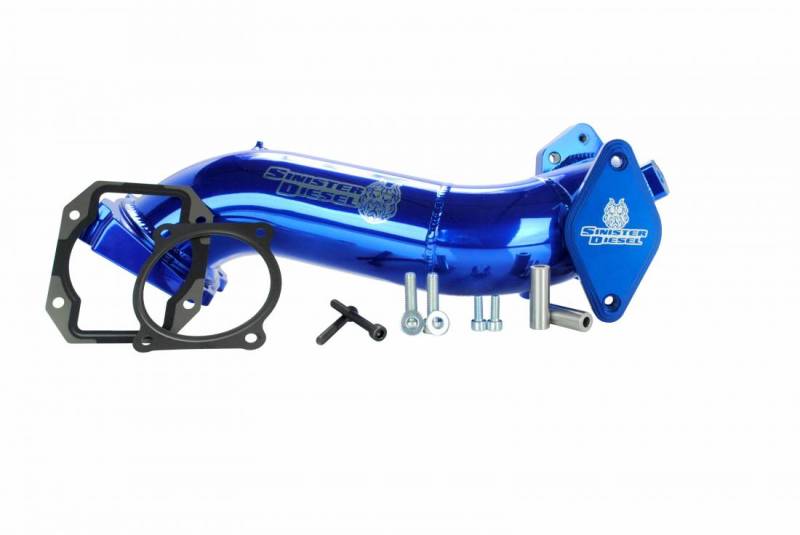 Sinister Diesel 11-15 Chevy Duramax LML Intake Bridge Intake Elbows Sinister Diesel