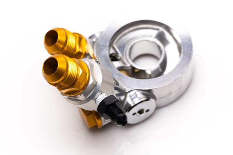GReddy OPTIONAL 1/8BSP MALE to 3AN MALE, ALUM. FITTING Oil Coolers GReddy