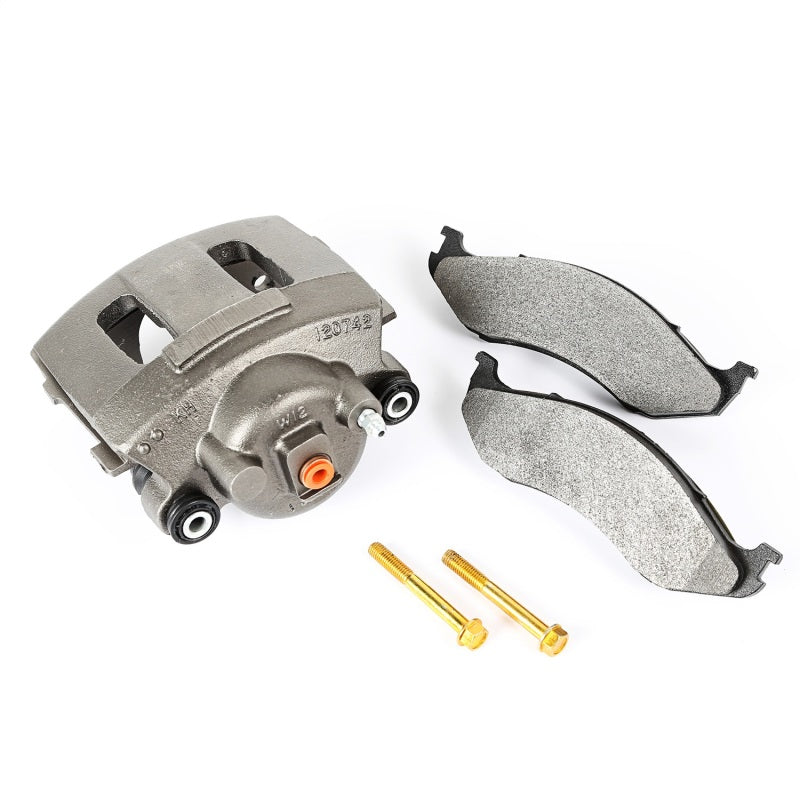 Omix Brake Caliper LF Loaded- 90-06 XJ/SJ/MJ/YJ/ZJ/TJ Brake Calipers - OE OMIX