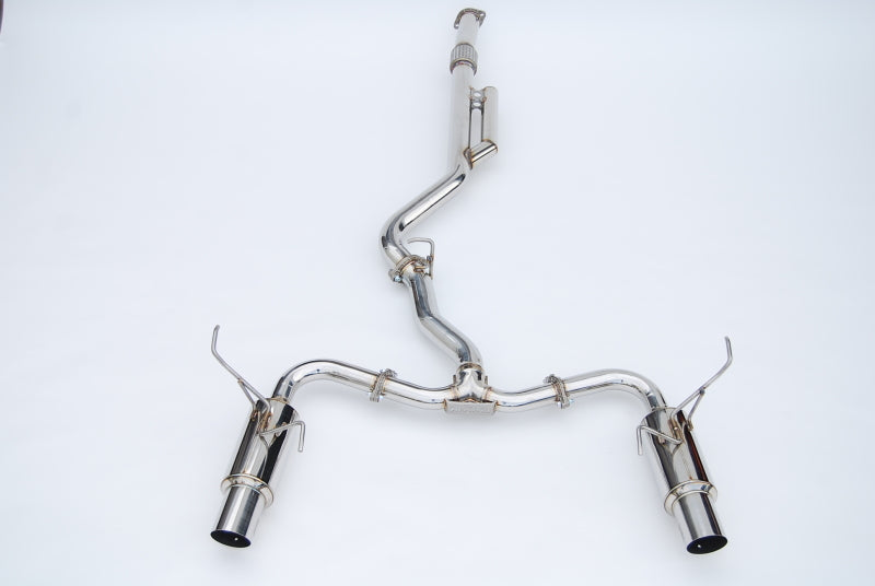 Invidia 2022+ Subaru WRX N1 Twin Outlet Single Layer SS Tip Cat-Back Exhaust Catback Invidia