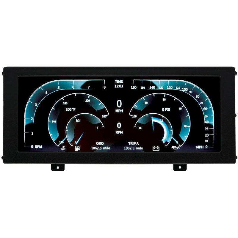 Autometer InVision Digital Instrument Display Color LCD Including Panel Mount - Universal Performance Monitors AutoMeter