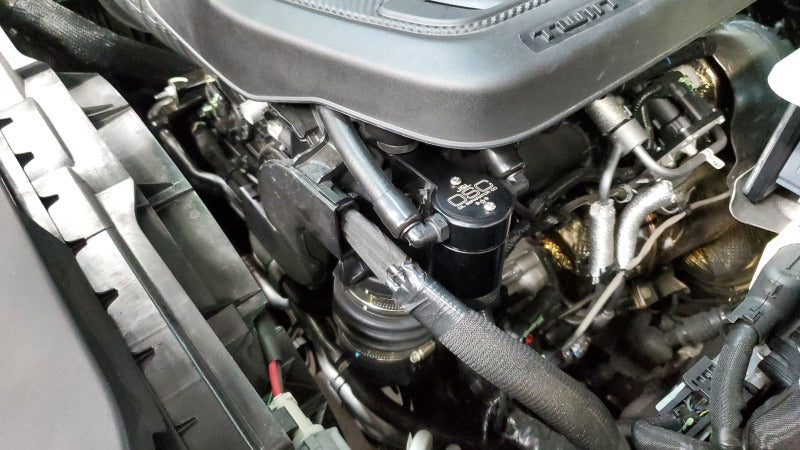 J&amp;L 2025-2026 Ram 1500 3.0; 22-25 Jeep Wagoneer 3.0 Separator-Black Oil Separators J&L