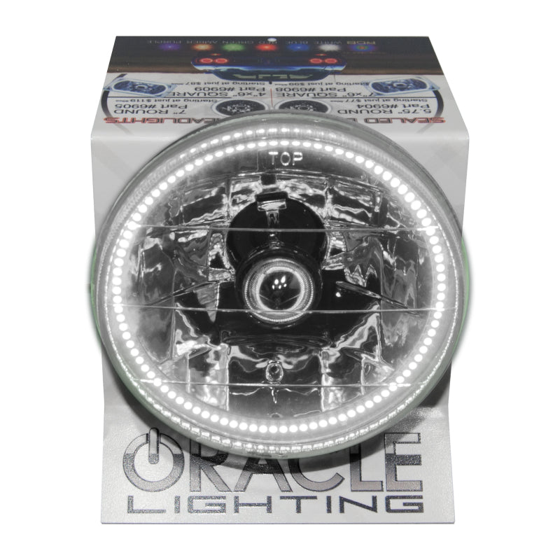 Oracle 5.75 Sealed Beam Powered Display - White POP Displays ORACLE Lighting