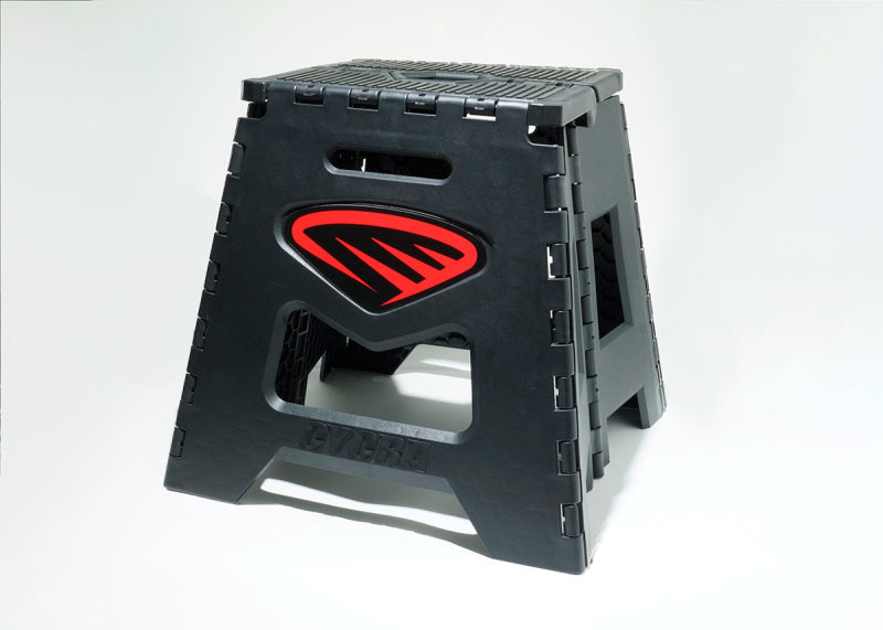 Cycra Fold Up Motostand - Black/Red Bike Stands Cycra
