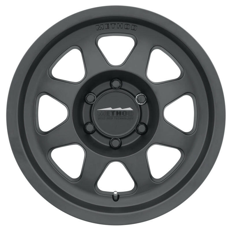 Method MR701 17x7.5 +50mm Offset 6x130 84.1mm CB Matte Black Wheel Wheels - Cast Method Wheels