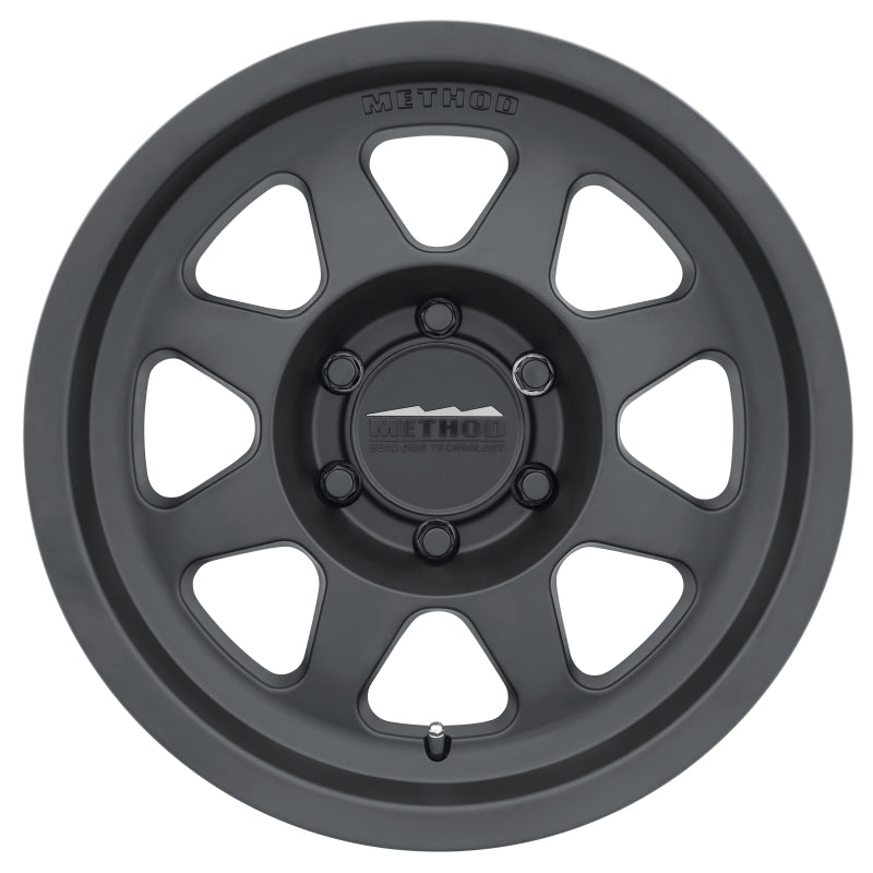 Method MR701 16x8 0mm Offset 6x5.5 106.25mm CB Matte Black Wheel Wheels - Cast Method Wheels