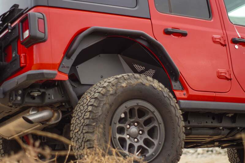 DV8 Offroad 18-24 Jeep Wrangler JL Rear Inner Fenders Wheel Well Liners DV8 Offroad