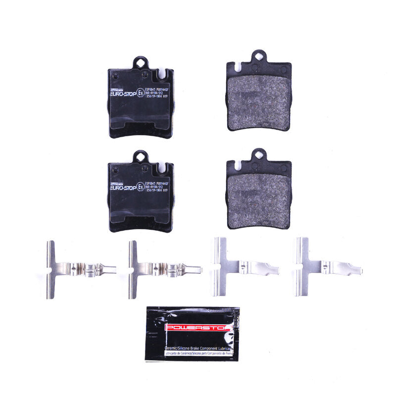 Power Stop 05-11 Mercedes-Benz SLK350 Euro-Stop ECE-R90 Rear Brake Pads Brake Pads - OE PowerStop