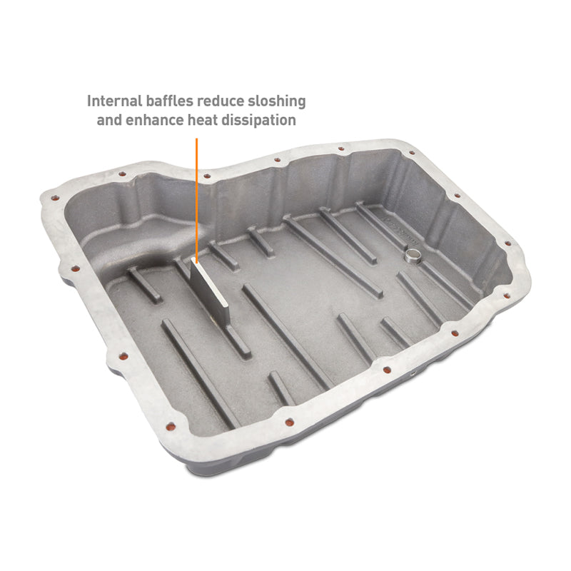 Mishimoto 2007.5 + Ram 6.7L Cummins 68RFE Transmission Pan - Cast - GR Transmission Pans Mishimoto